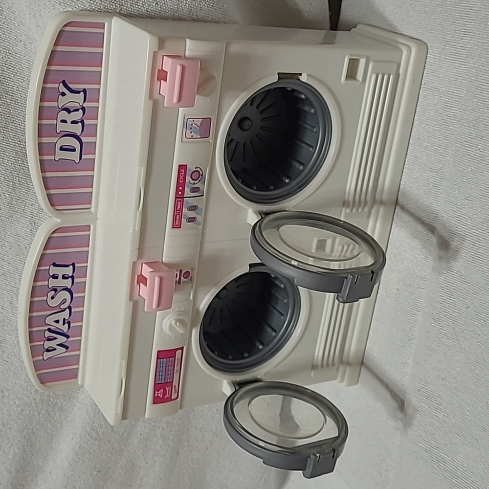 Vintage 1995 Barbie So Much To Do Laundry Playset *Incomplete* - Picture 4 of 11
